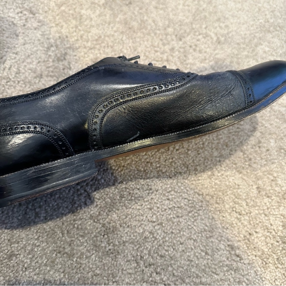 Mezlan Oxford Leather Dress Shoes - Picture 5 of 7